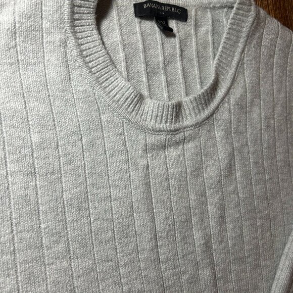 Banana Republic Beige Sweater XXL - Picture 5 of 9